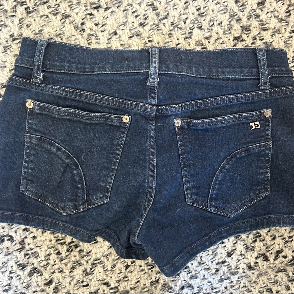 Joe’s Jeans Super Short Denim Shorts 3” Dark wash